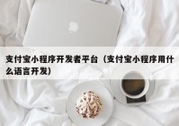 支付寶小程序開發(fā)者平臺（支付寶小程序用什么語言開發(fā)）